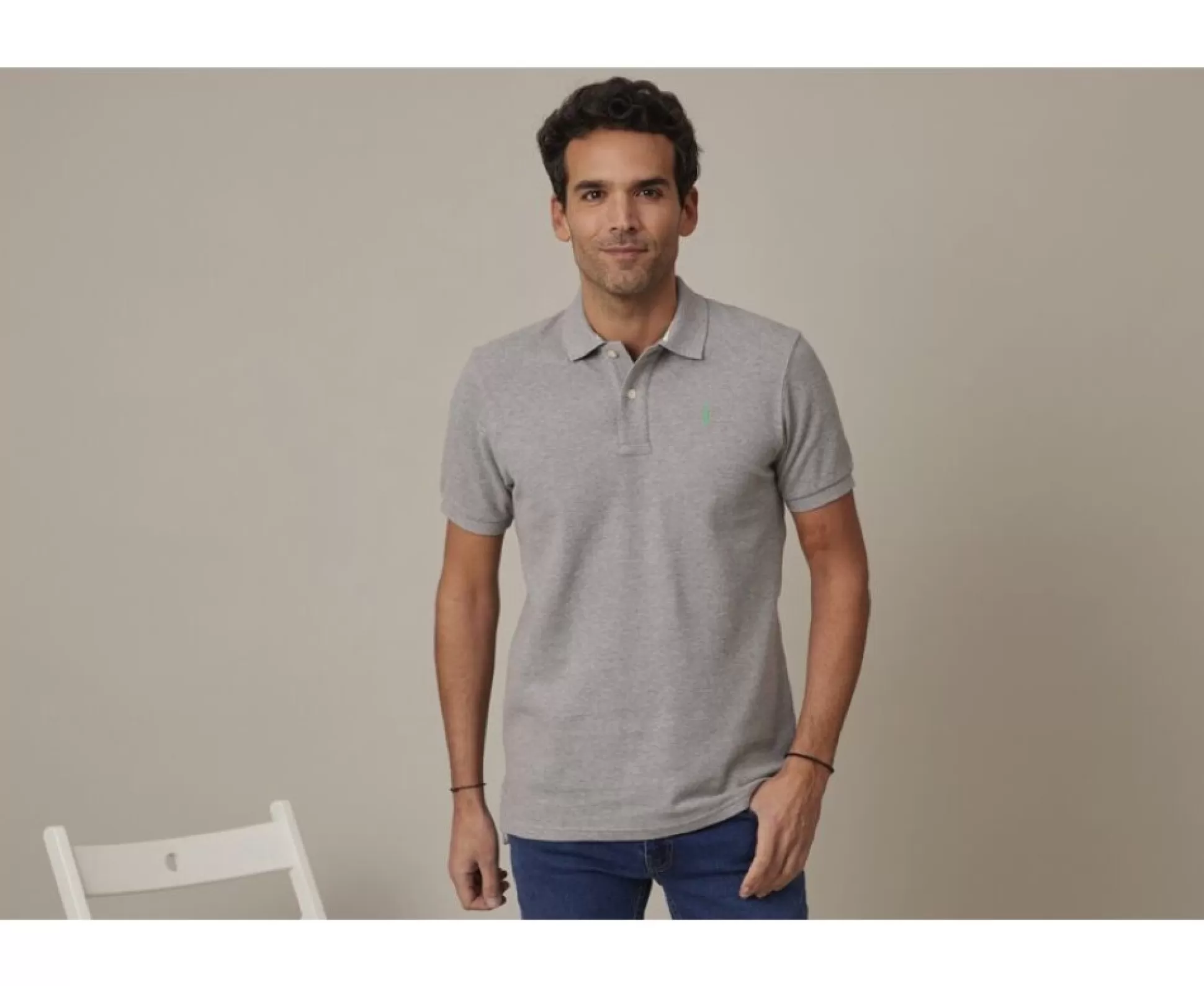 Bexley Polos Coupe Ajustée*Polo Homme Andy Ii Gris Chine