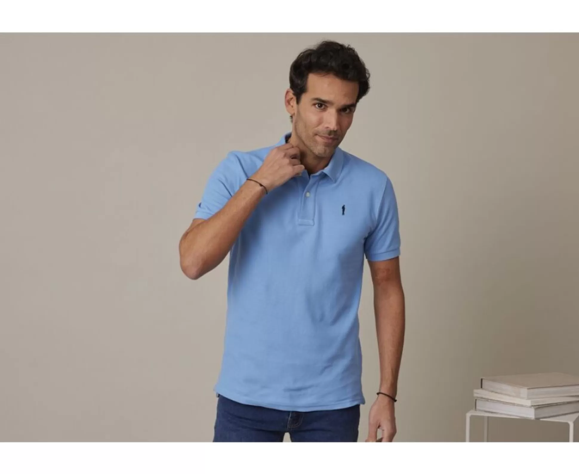 Bexley Polos Coupe Ajustée*Polo Homme Andy Ii Bleu Moyen