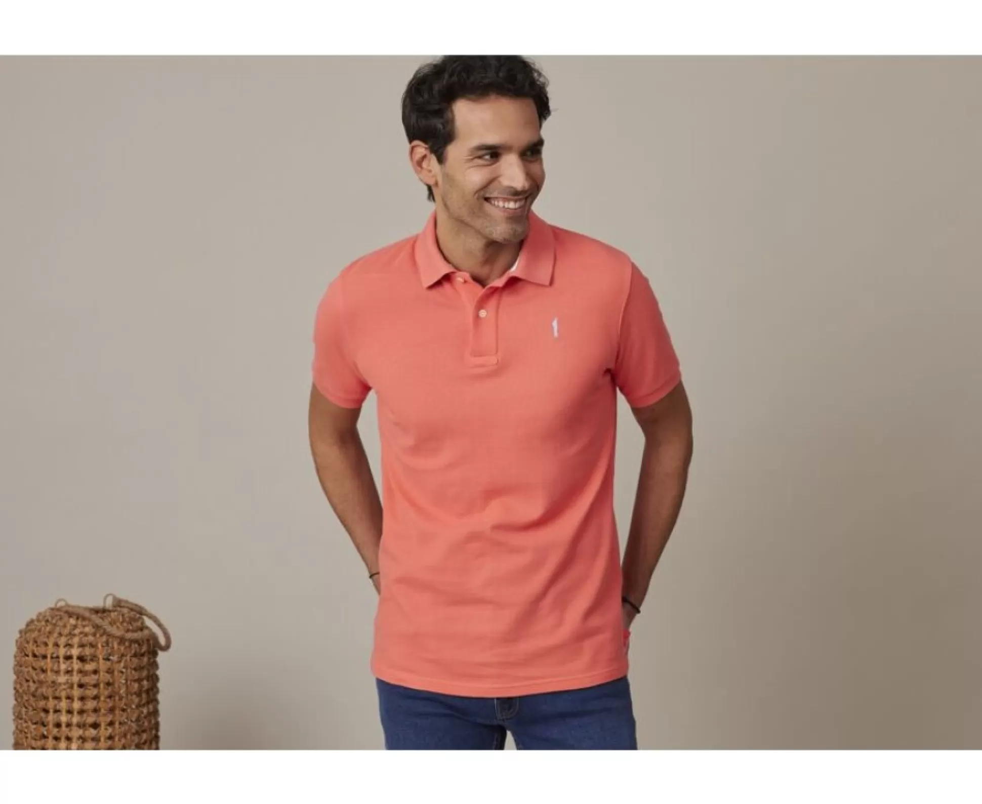 Bexley Polos Coupe Ajustée*Polo Homme Andy Ii Corail