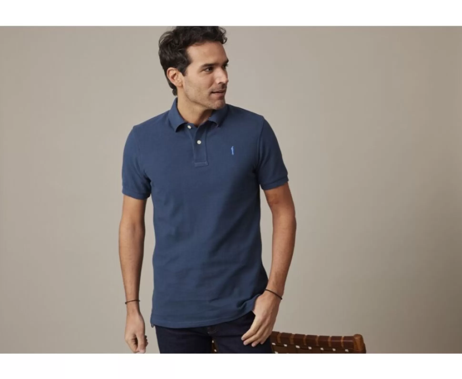 Bexley Polos Coupe Ajustée*Polo Homme Andy Ii Bleu Nordique