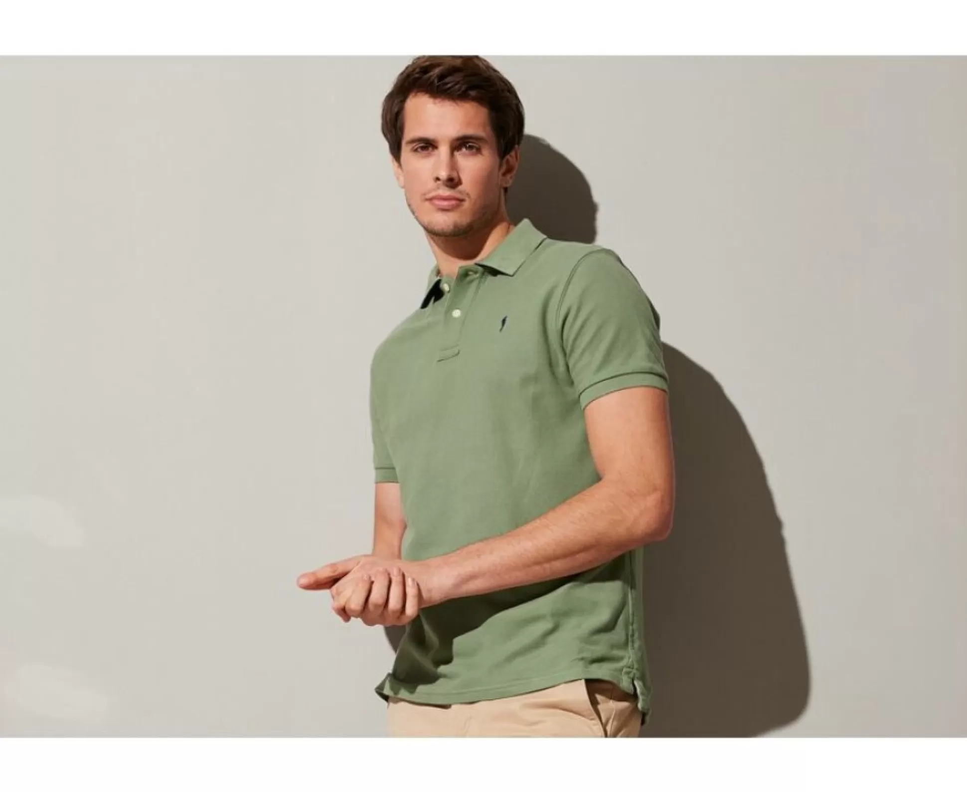 Bexley Polos Coupe Ajustée*Polo Homme Andy Ii Vert Sauge