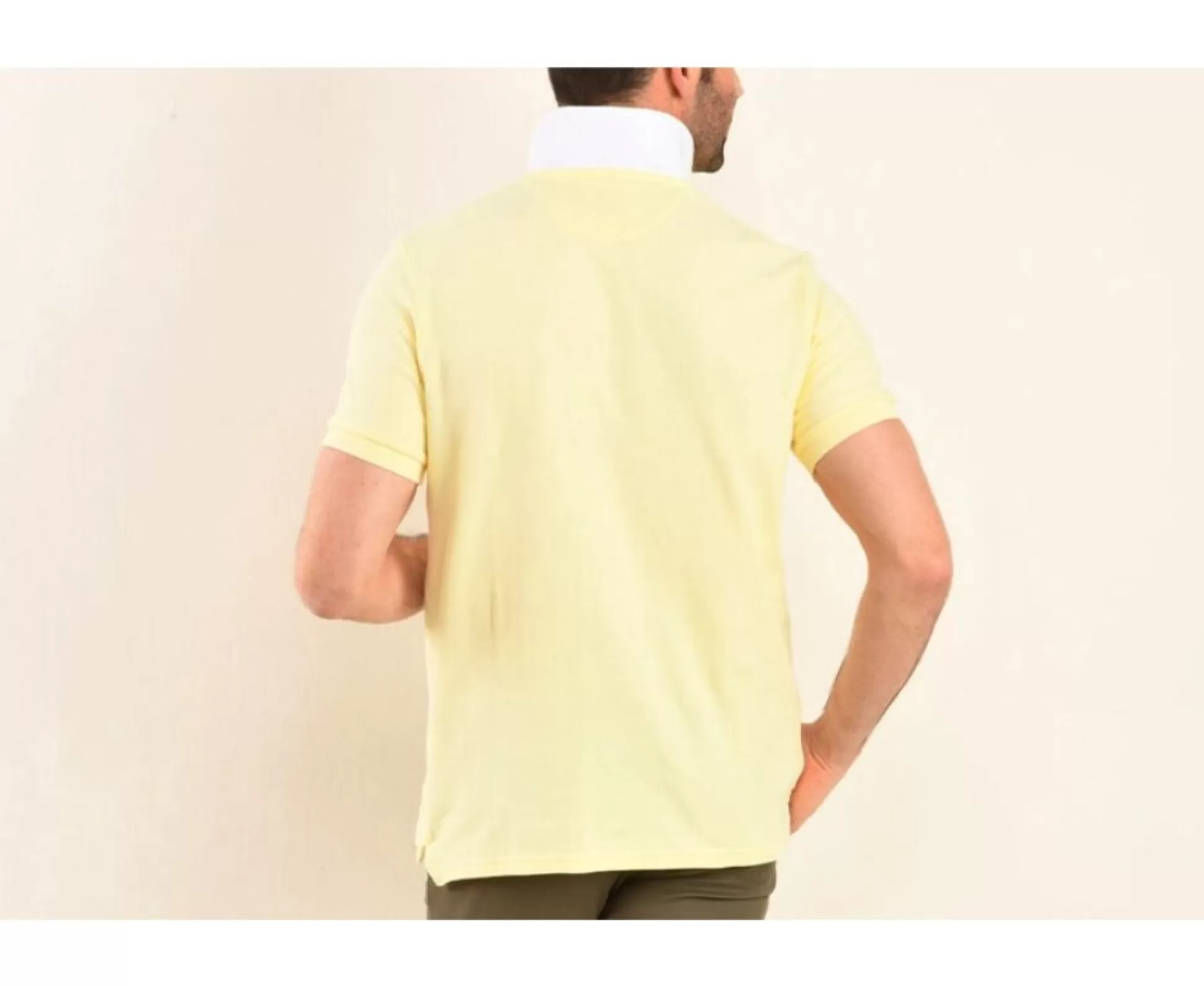 Bexley Polos Coupe Ajustée*Polo Homme Andy Ii Jaune Pale