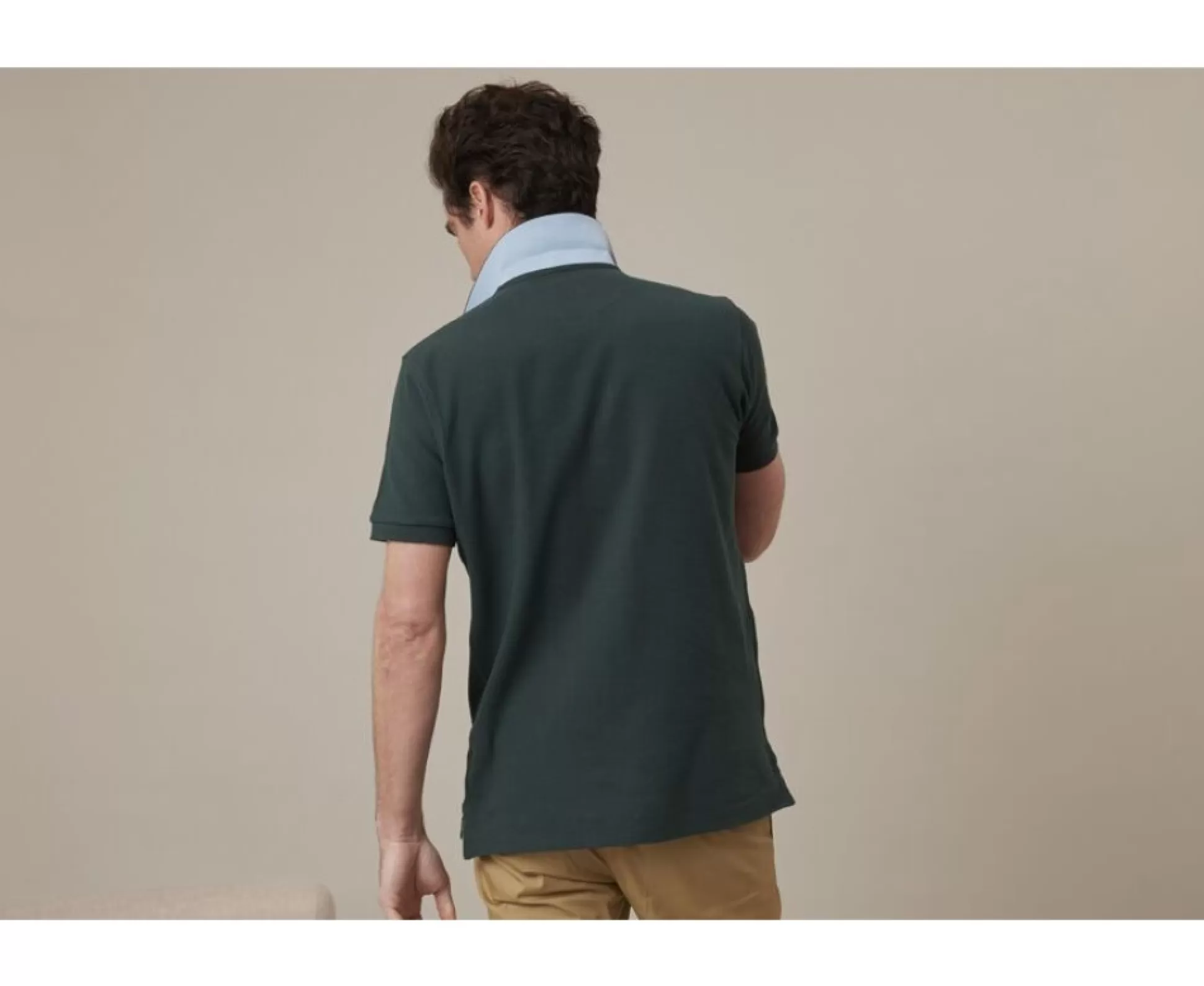 Bexley Polos Coupe Ajustée*Polo Homme Andy Ii Vert Sombre