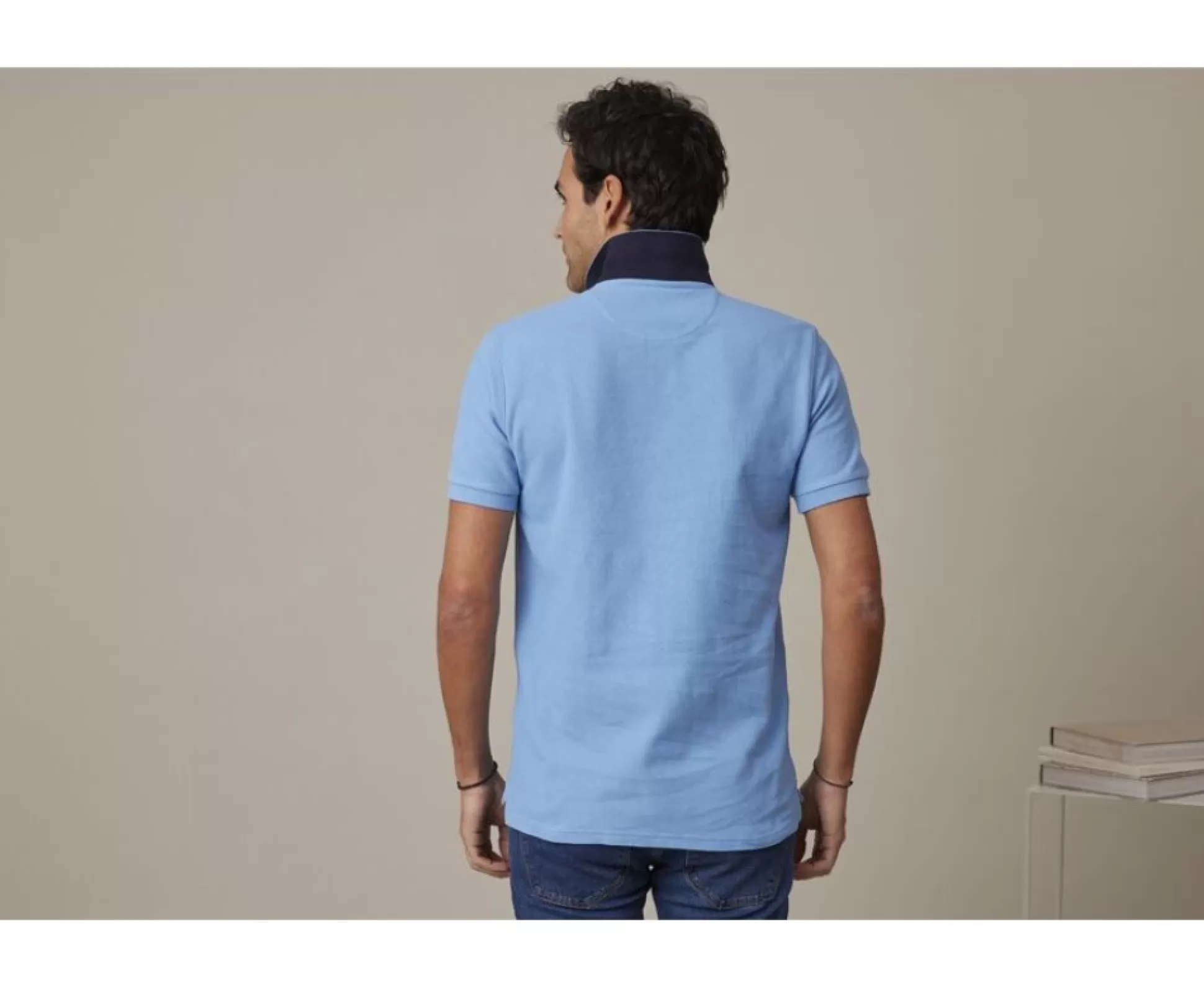 Bexley Polos Coupe Ajustée*Polo Homme Andy Ii Bleu Moyen