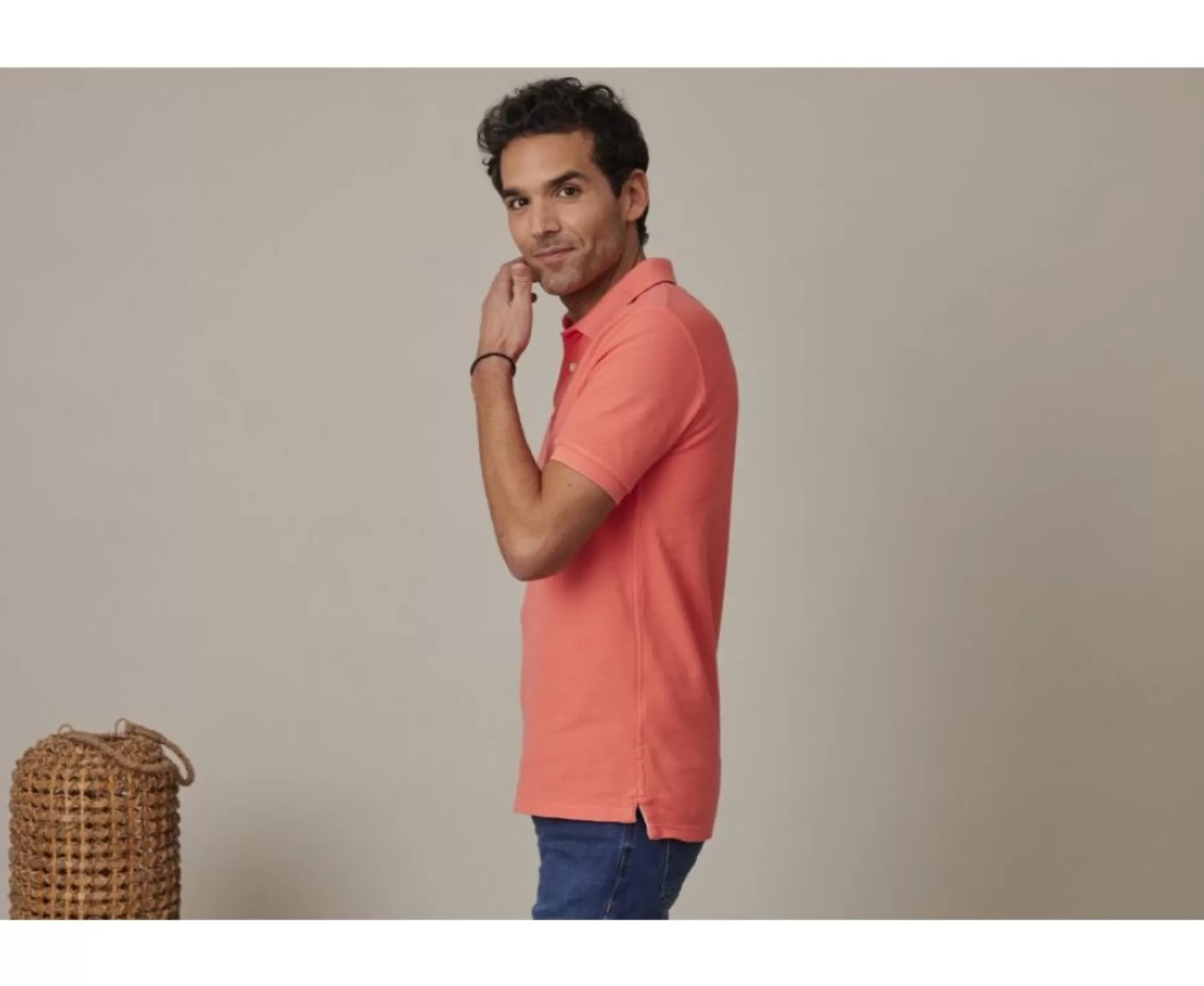 Bexley Polos Coupe Ajustée*Polo Homme Andy Ii Corail