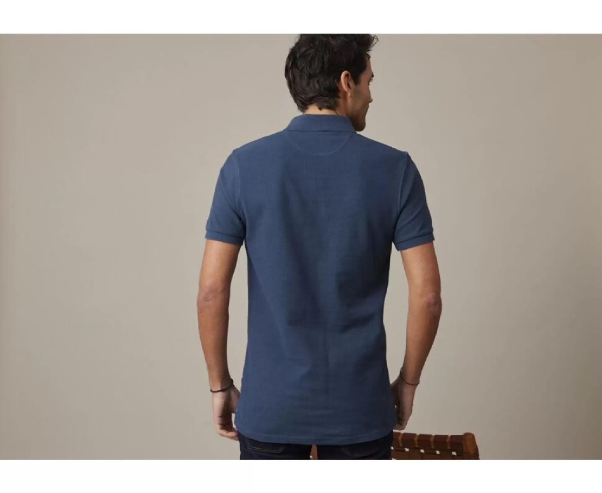 Bexley Polos Coupe Ajustée*Polo Homme Andy Ii Bleu Nordique