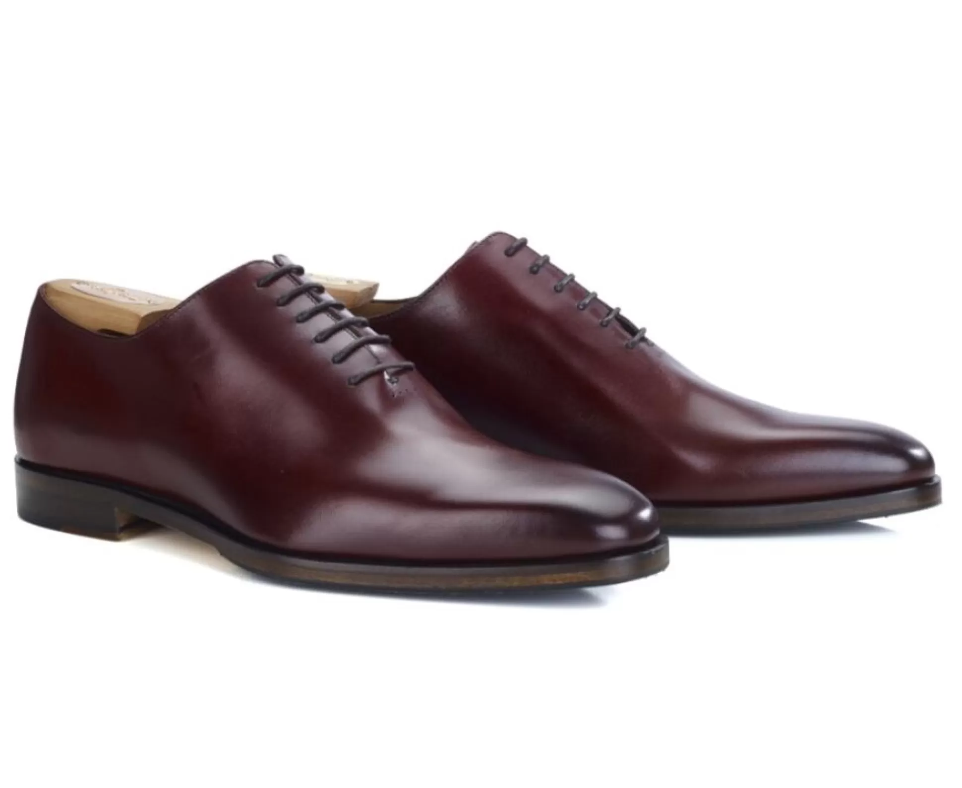 Bexley Richelieus*Richelieu Homme Semelle Cuir Avec Patin Bellagio Patin Bordeaux Vif Ii