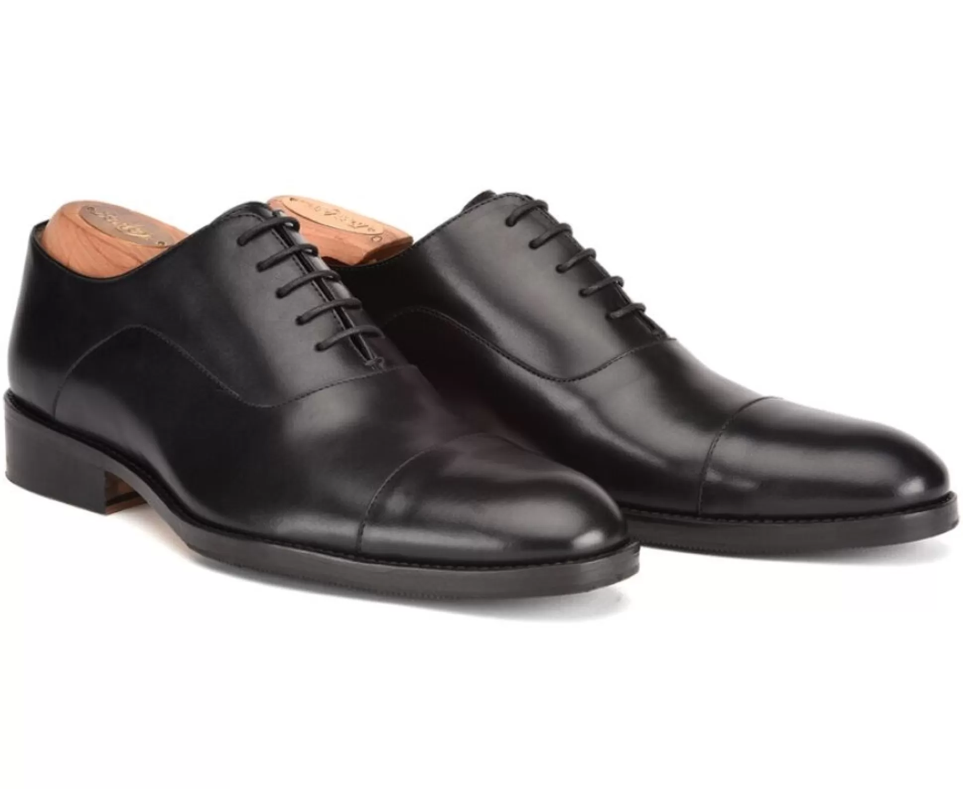 Bexley Richelieus*Richelieu Homme Semelle Cuir Avec Patin Brackley Patin Noir