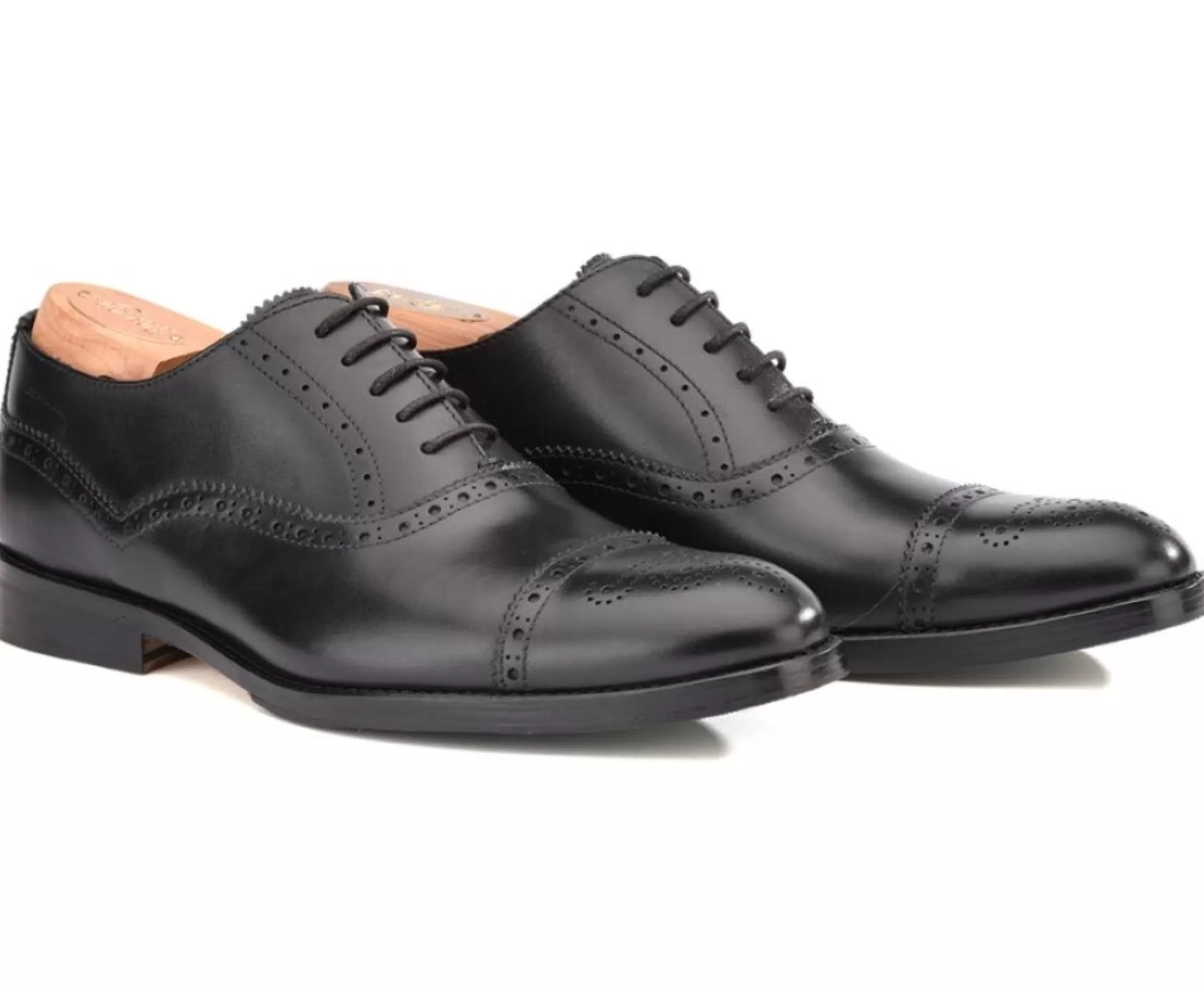 Bexley Richelieus*Richelieu Homme Semelle Cuir Avec Patin Hilcott Patin Noir