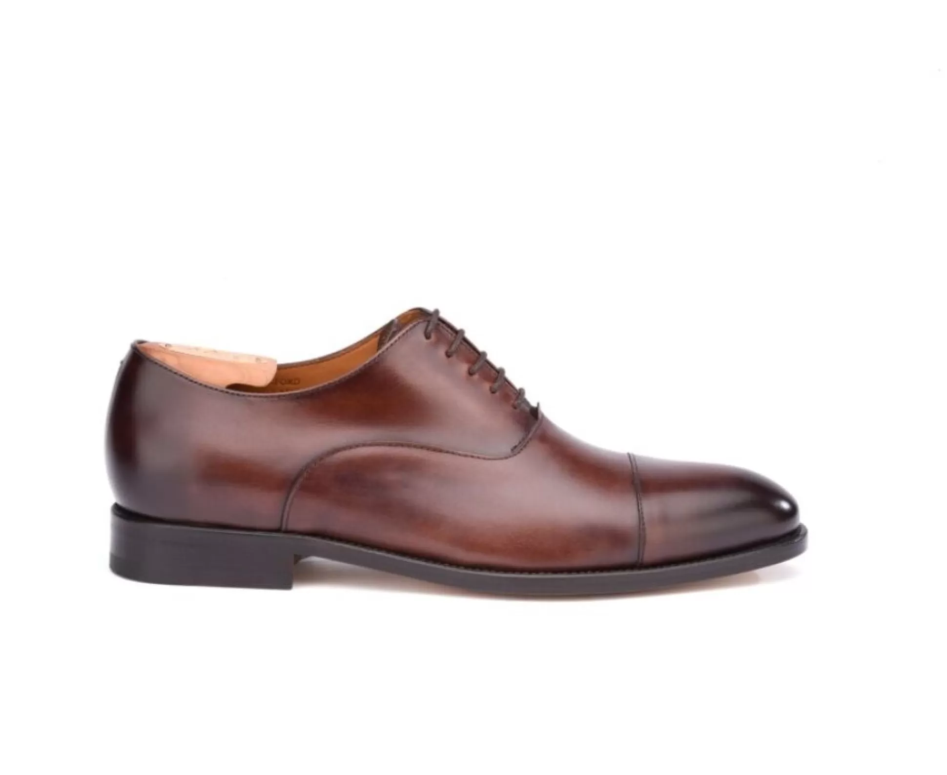 Bexley Chaussures Confort*Richelieu Homme Semelle Cuir Avec Patin Winford Patin Chocolat Patine