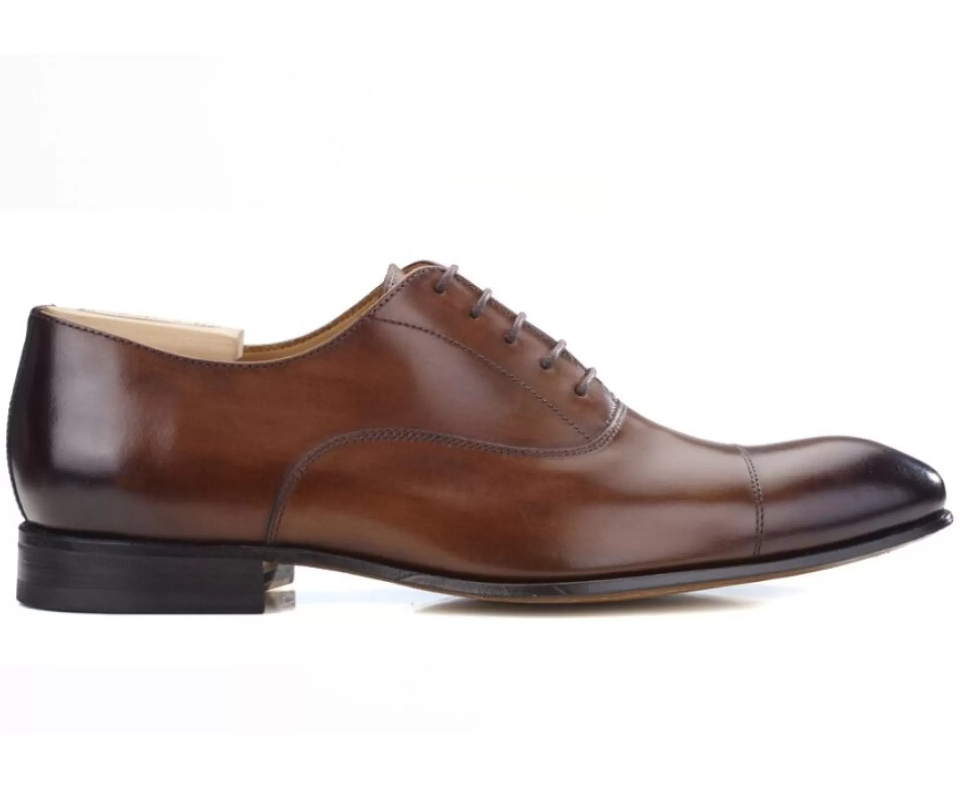 Bexley Richelieus*Richelieu Homme Semelle Cuir Brisbury Cognac Patine