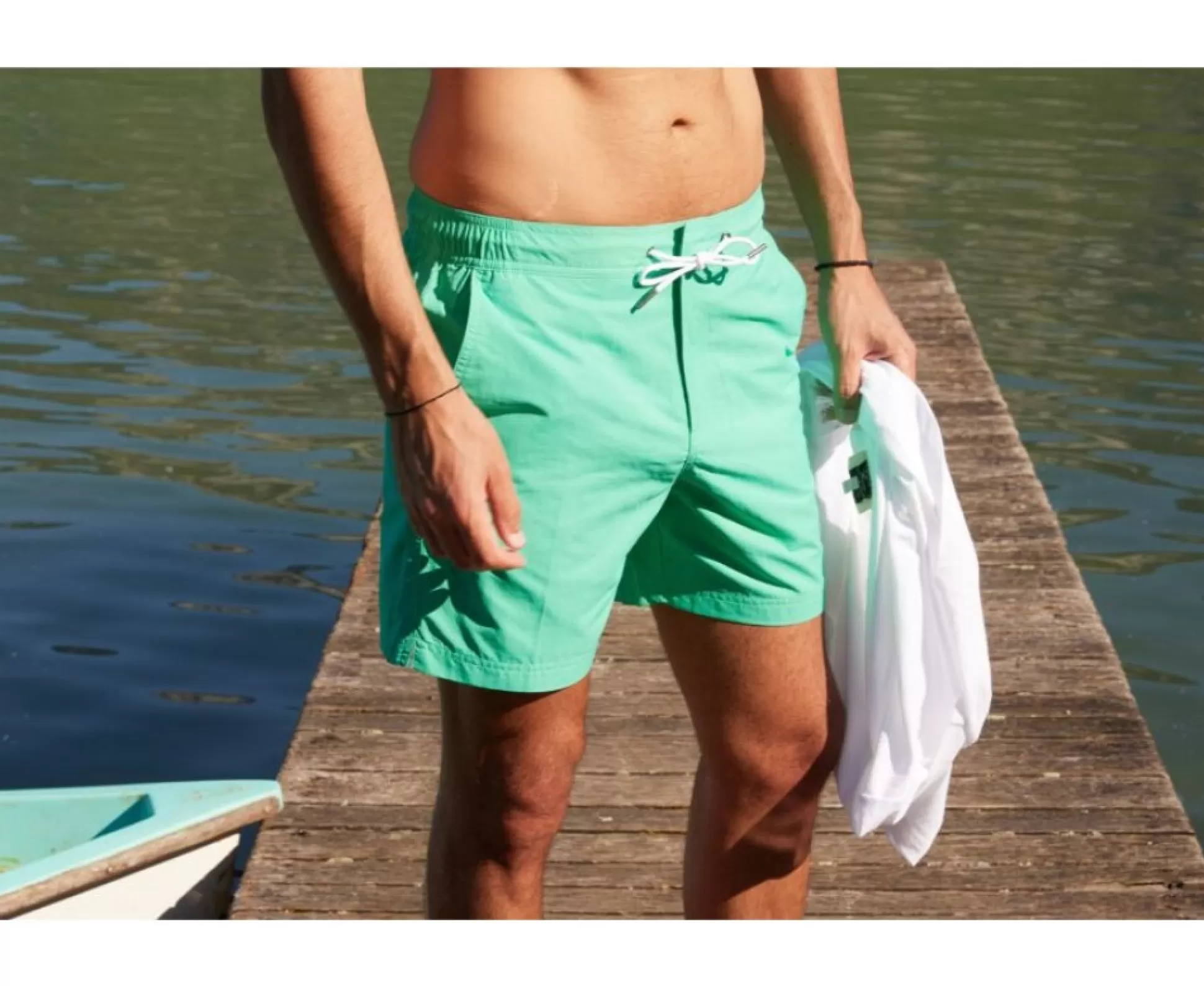 Bexley Maillots De Bain*Short De Bain Homme Brentan Vert Vif