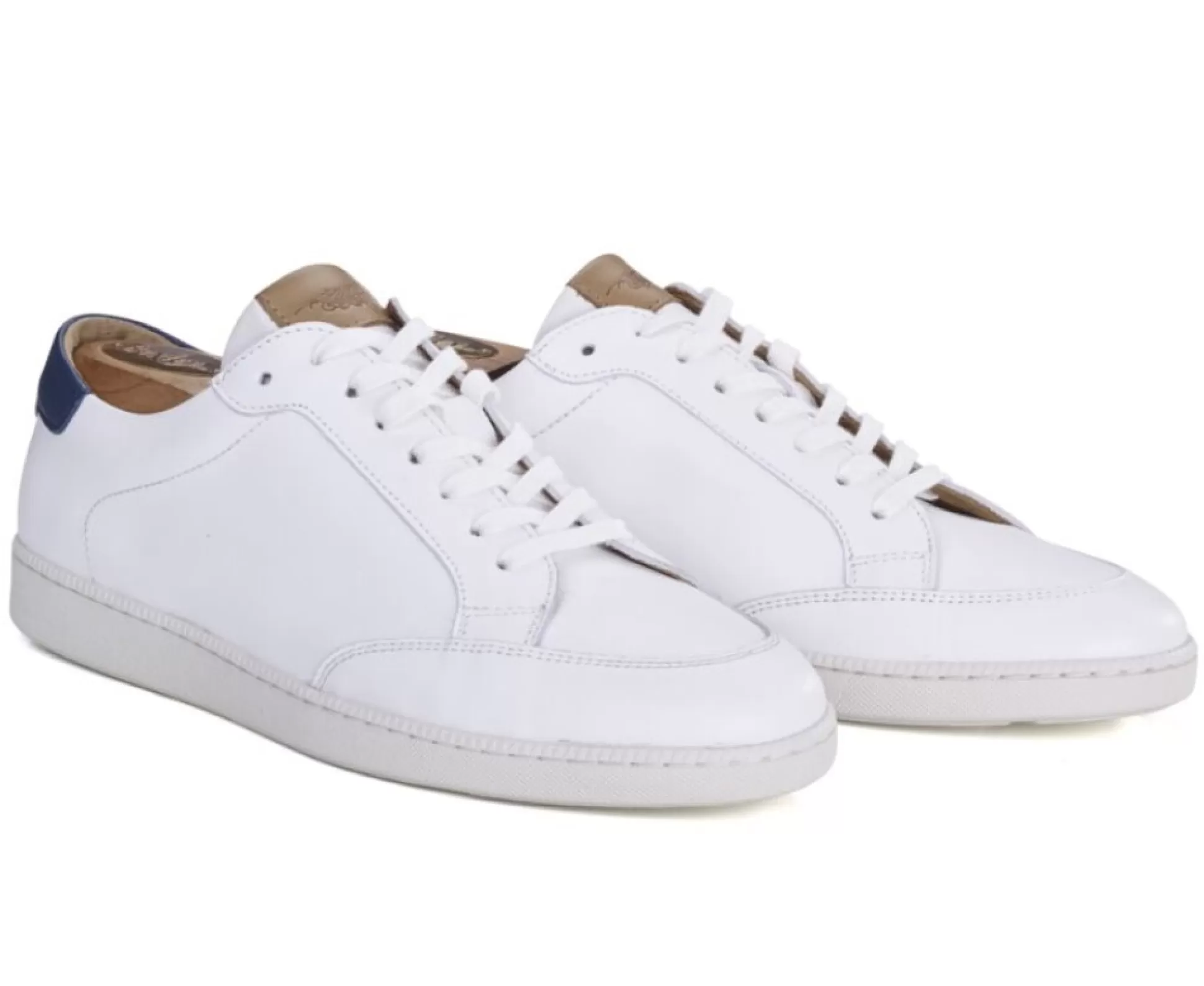 Bexley Sneakers & Baskets*Sneakers Cuir Homme Canunda Blanc