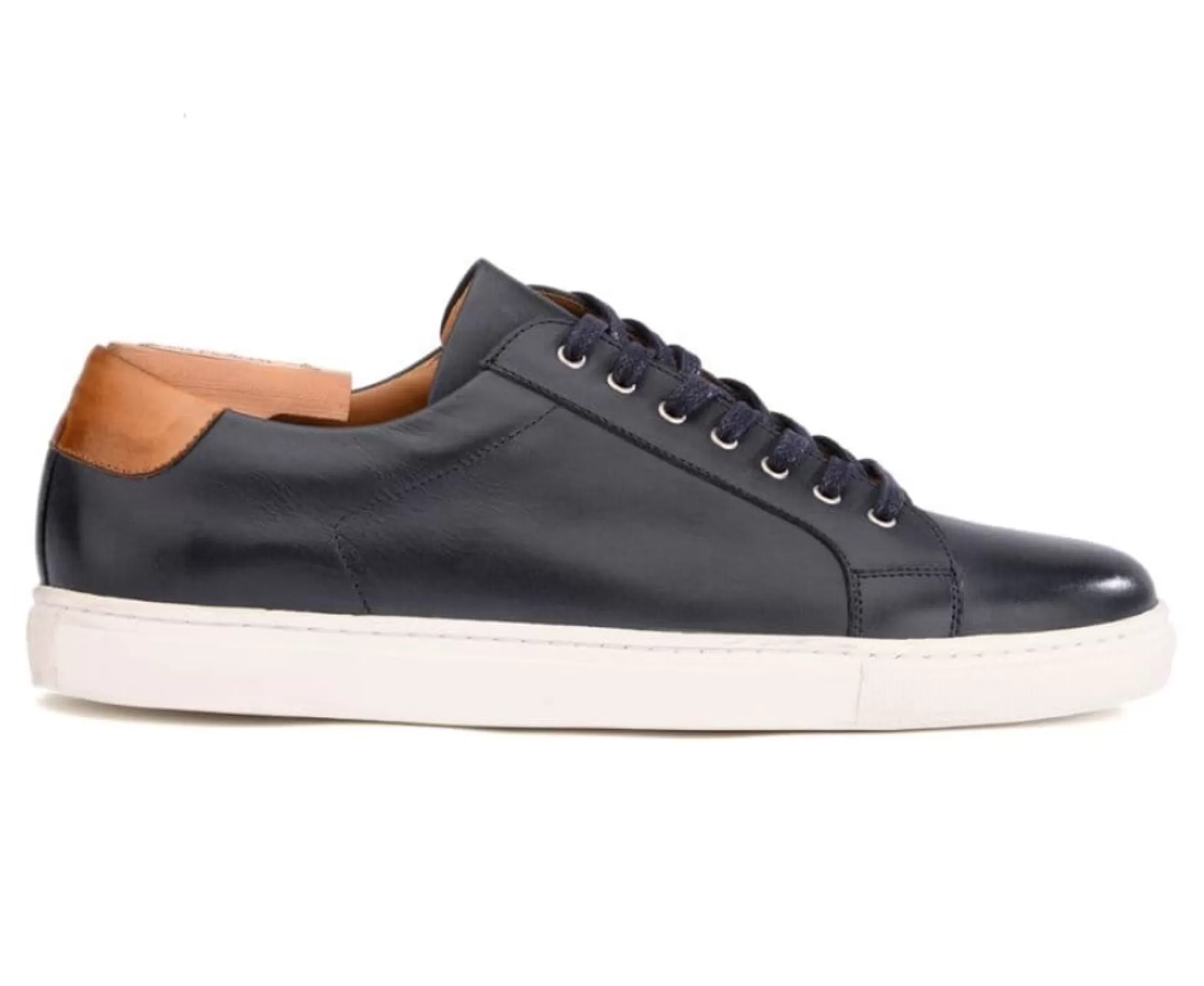 Bexley Sneakers & Baskets*Sneakers Cuir Homme Inglewood Navy Patine