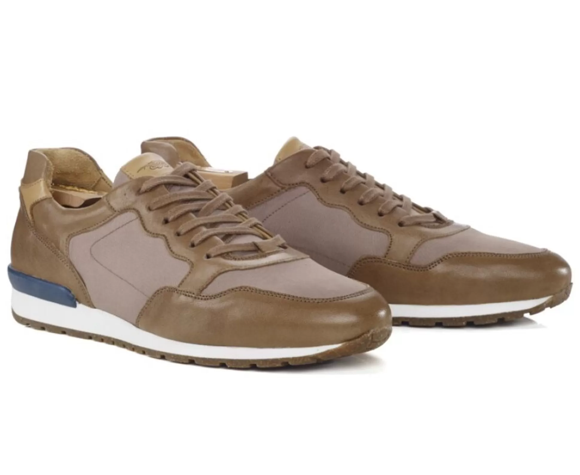 Bexley Sneakers & Baskets*Sneakers Homme Canberra Ii Cuir Beige