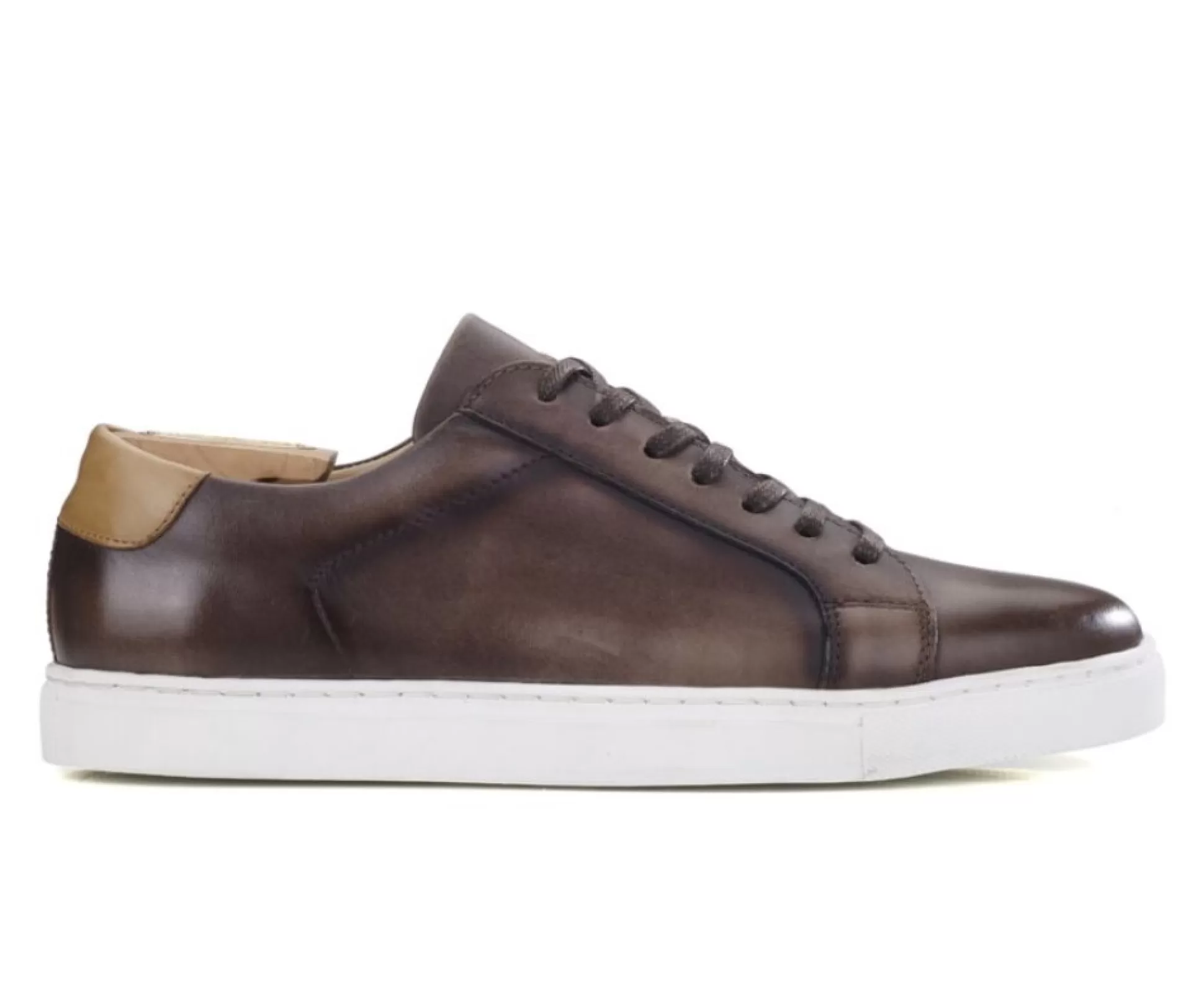 Bexley Sneakers & Baskets*Sneakers Homme Cuir Inglewood Chocolat Patine