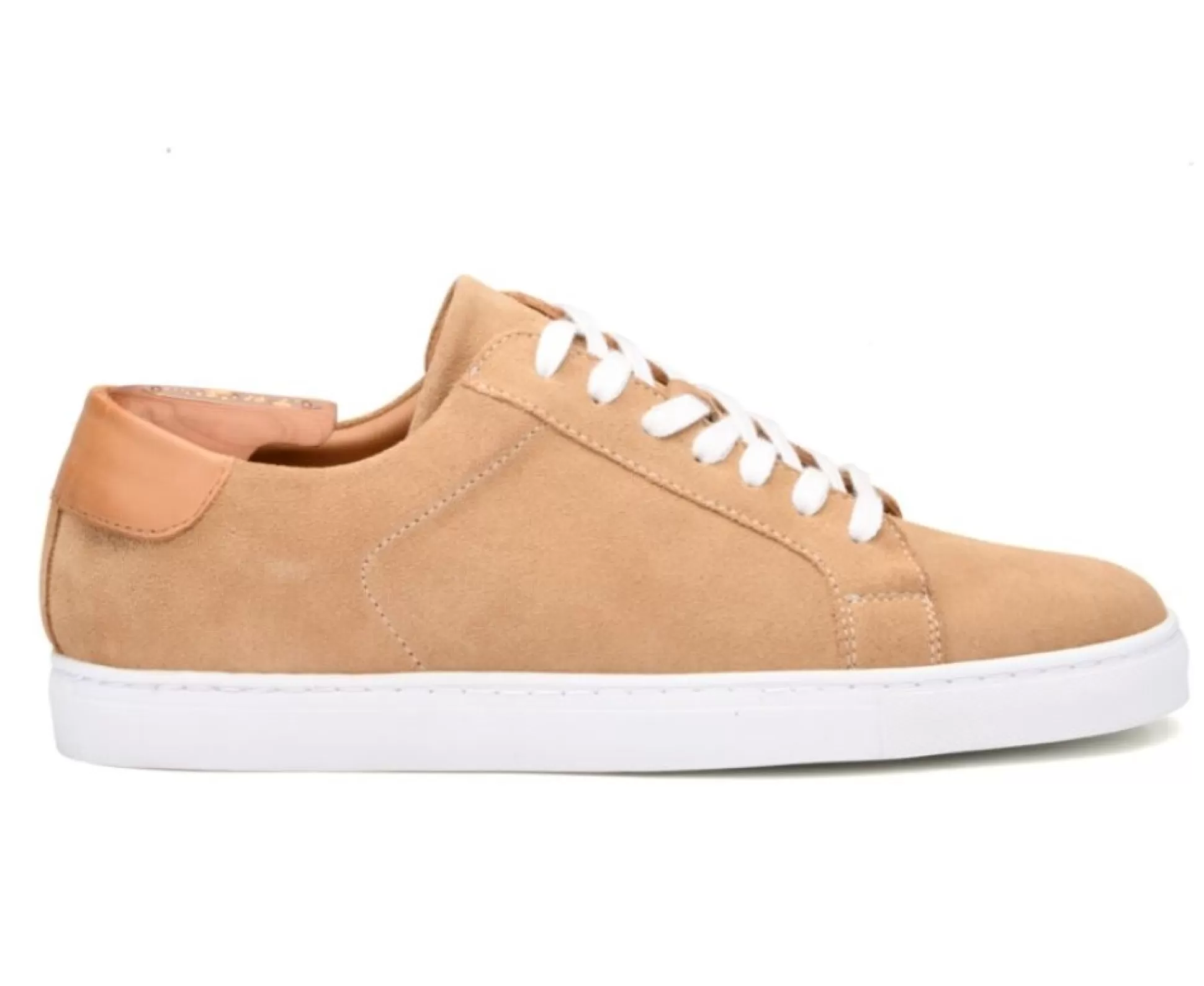 Bexley Sneakers & Baskets*Sneakers Homme Cuir Inglewood Velours Beige Fonce