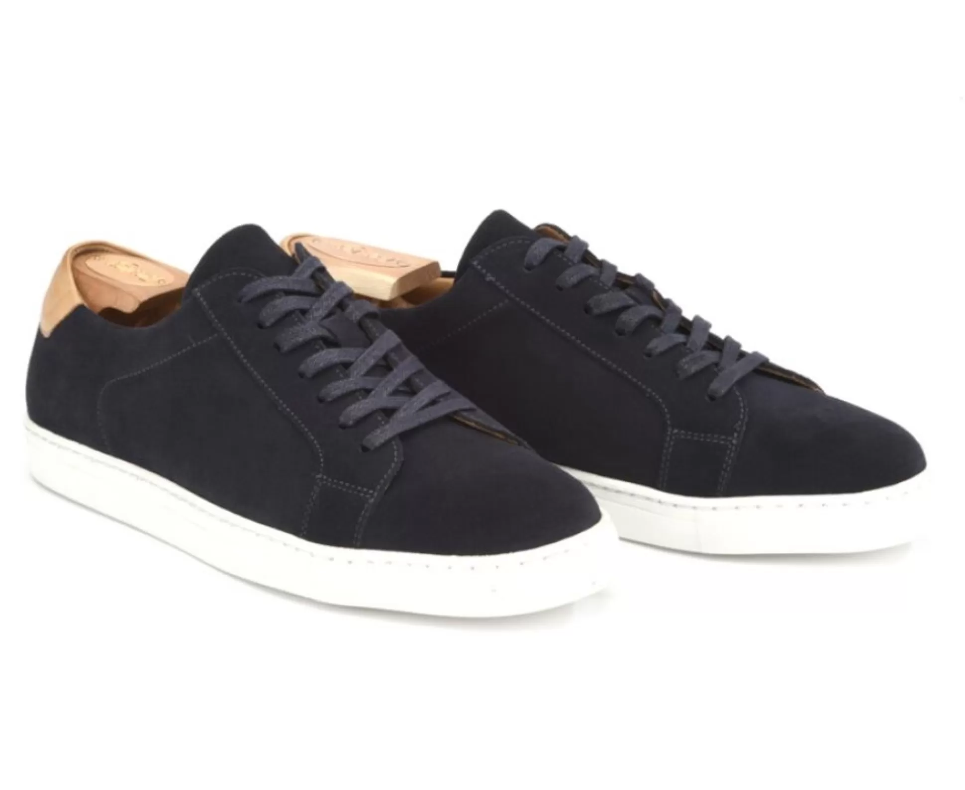 Bexley Mocassins & Drivers*Sneakers Homme Inglewood Velours Marine