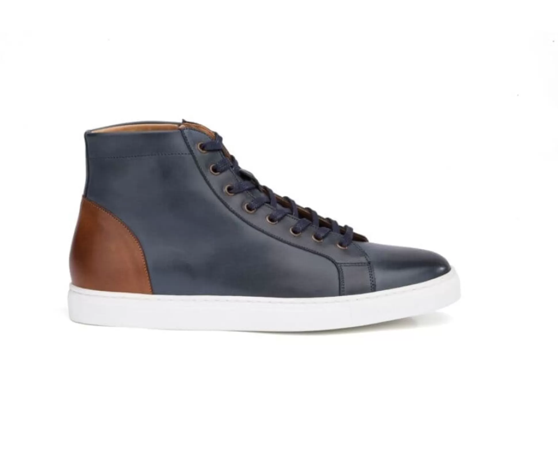 Bexley Sneakers Montantes*Sneakers Montantes Homme Cuir Hawthorne Navy Patine