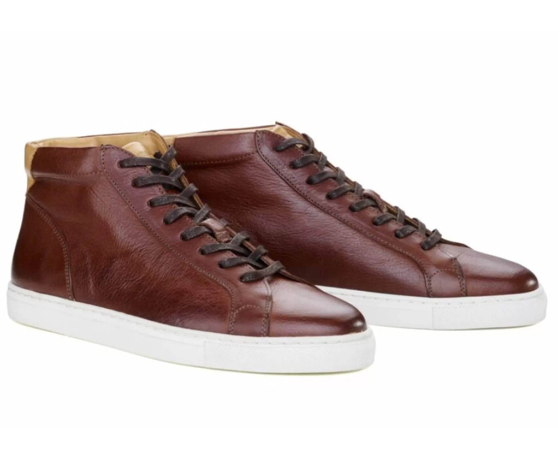 Bexley Sneakers Montantes*Sneakers Montantes Homme Thornlea Chocolat Patine