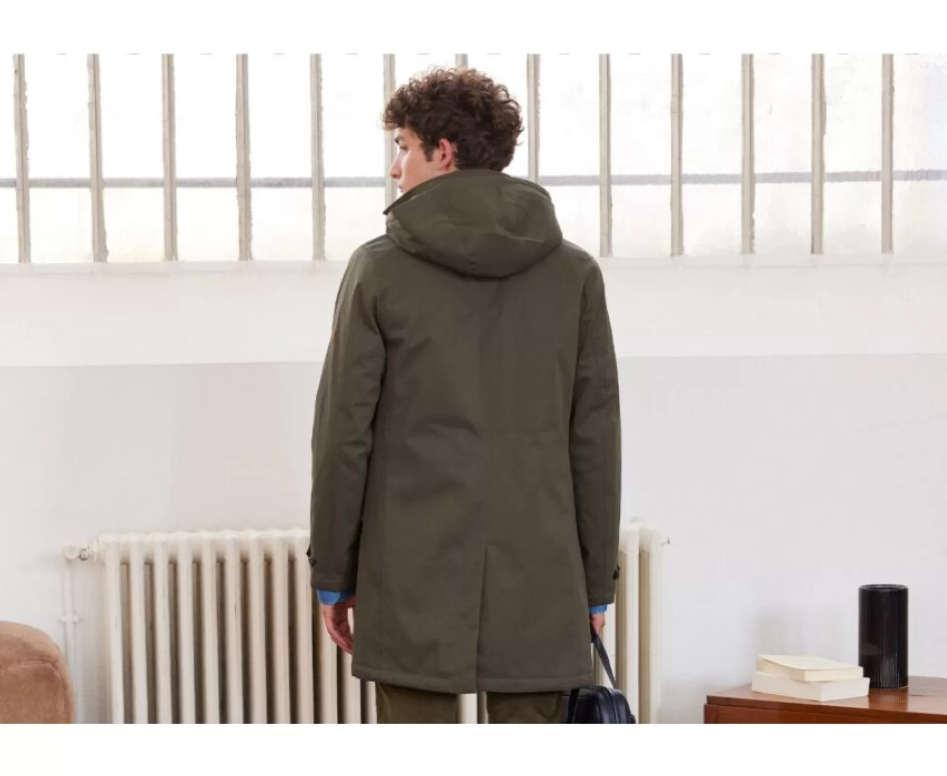 Bexley Manteaux & Trenchs*Trench Homme Matelasse - Aurestilde | Vert Fonce