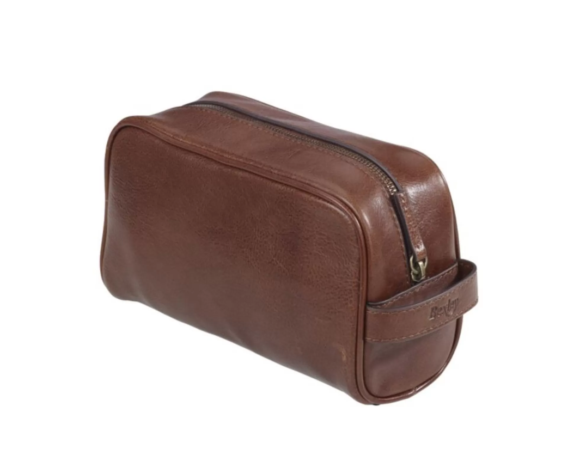 Bexley Sacs, Cartables & Gants Cuir*Trousse De Voyage En Cuir Cognac